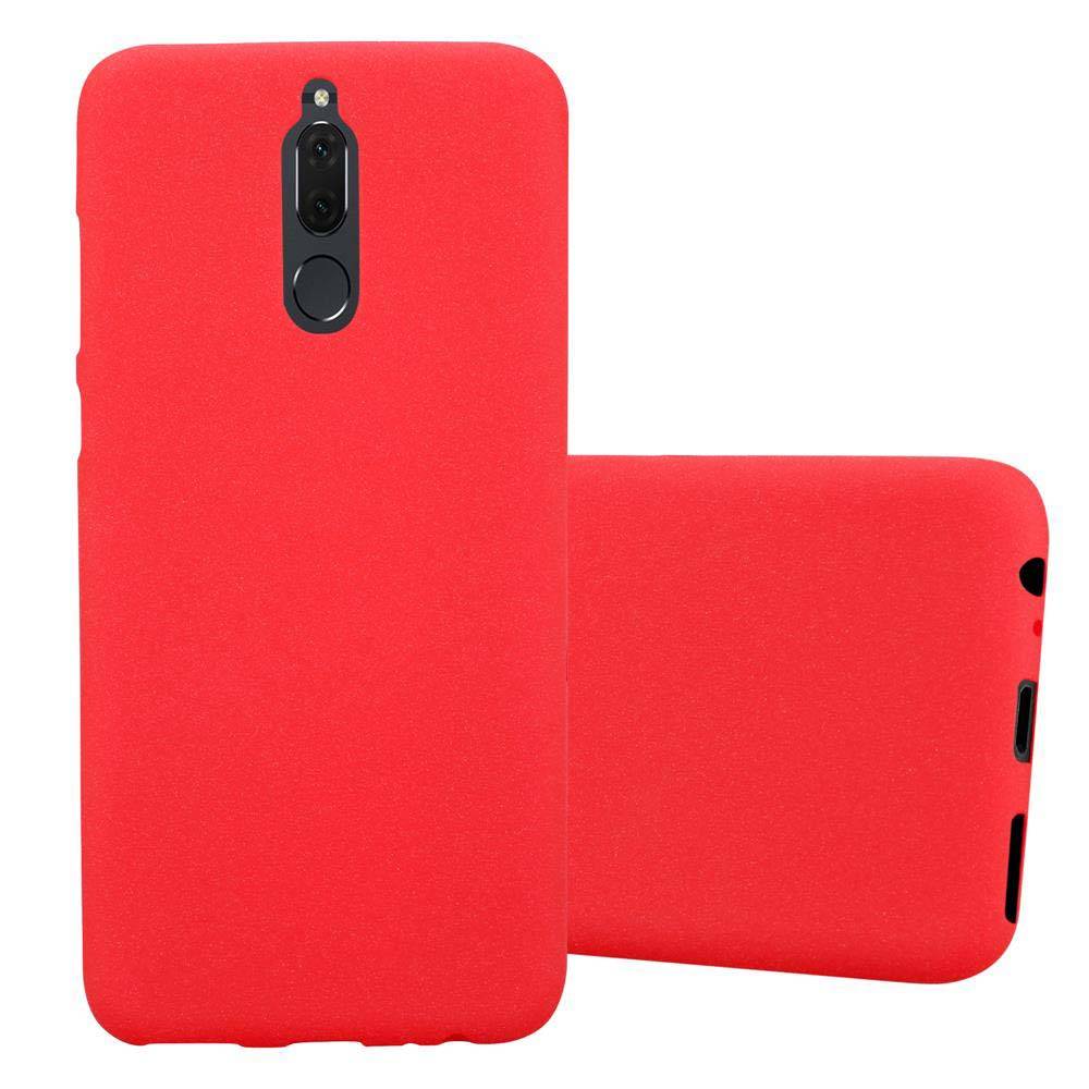 Cadorabo Schutzhülle für Huawei MATE 10 LITE Hülle in Rot Handyhülle TPU Etui Cover Case