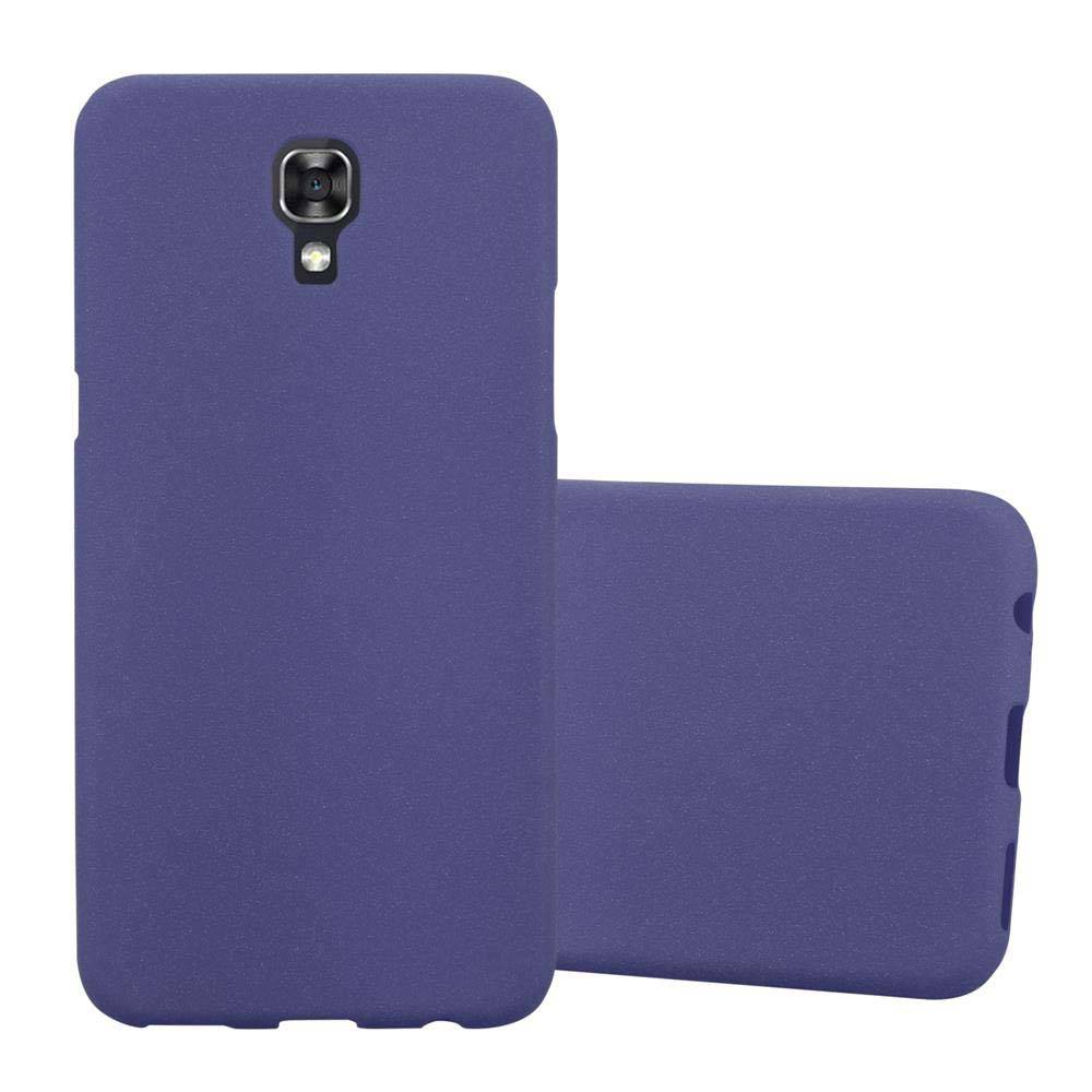 Cadorabo Schutzhülle für LG X SCREEN Hülle in Blau Handyhülle TPU Etui Cover Case