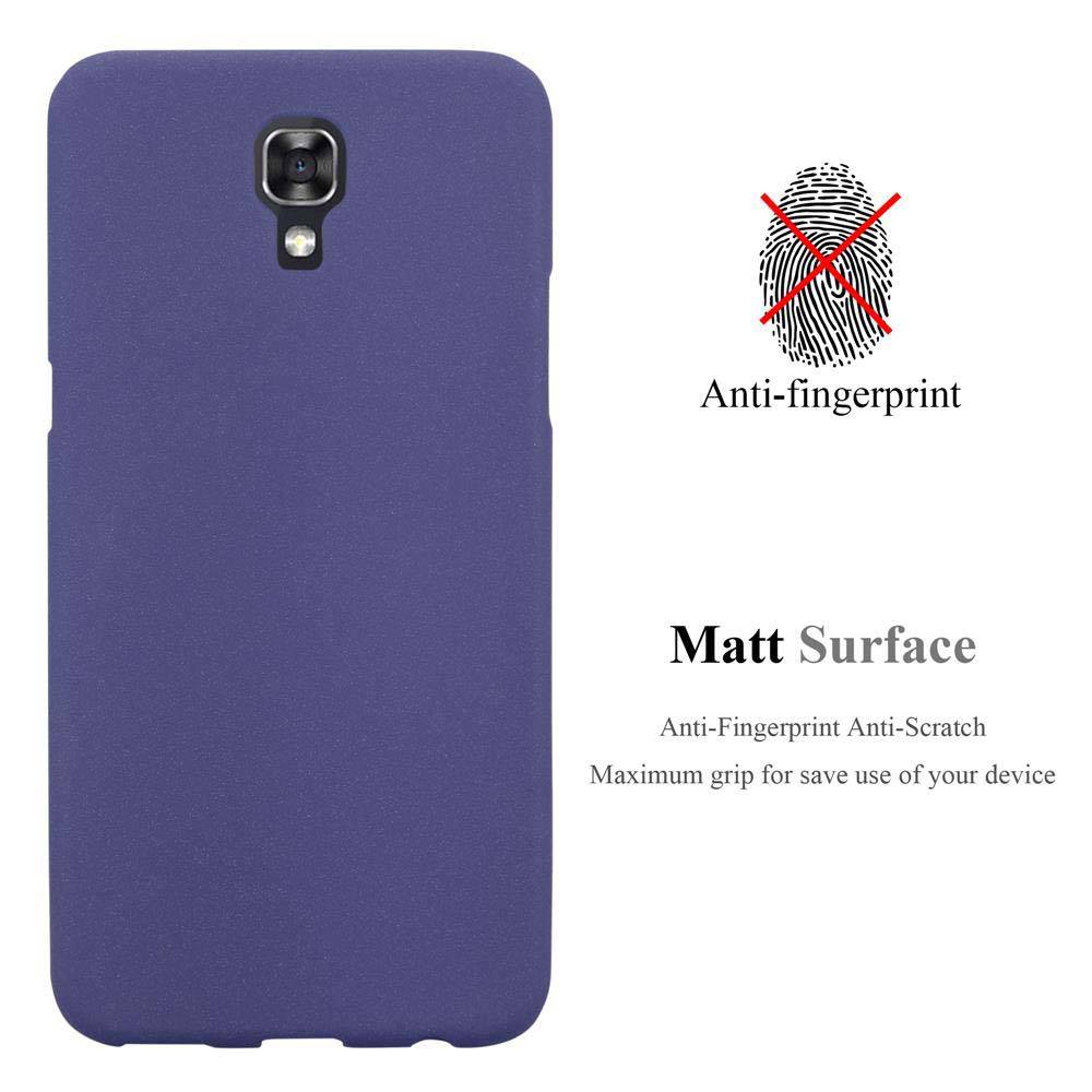 Cadorabo Schutzhülle für LG X SCREEN Hülle in Blau Handyhülle TPU Etui Cover Case