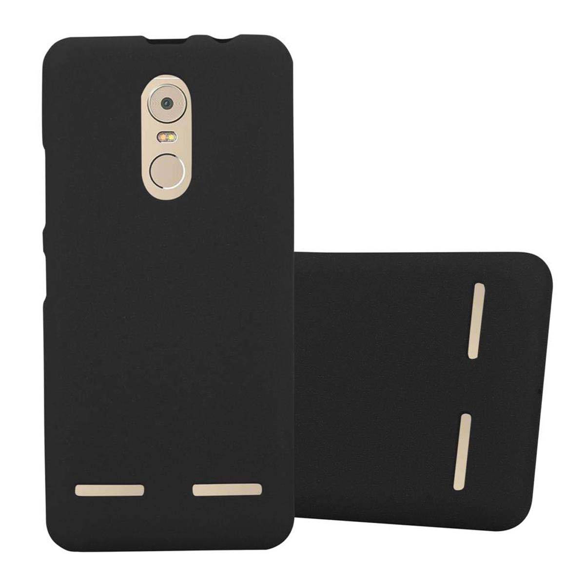 Cadorabo Schutzhülle für Lenovo K6 / K6 POWER Hülle in Schwarz Handyhülle TPU Etui Cover Case