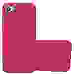 Cadorabo Schutzhülle für HTC Desire 12 Hülle in Rot Handyhülle TPU Etui Cover Case