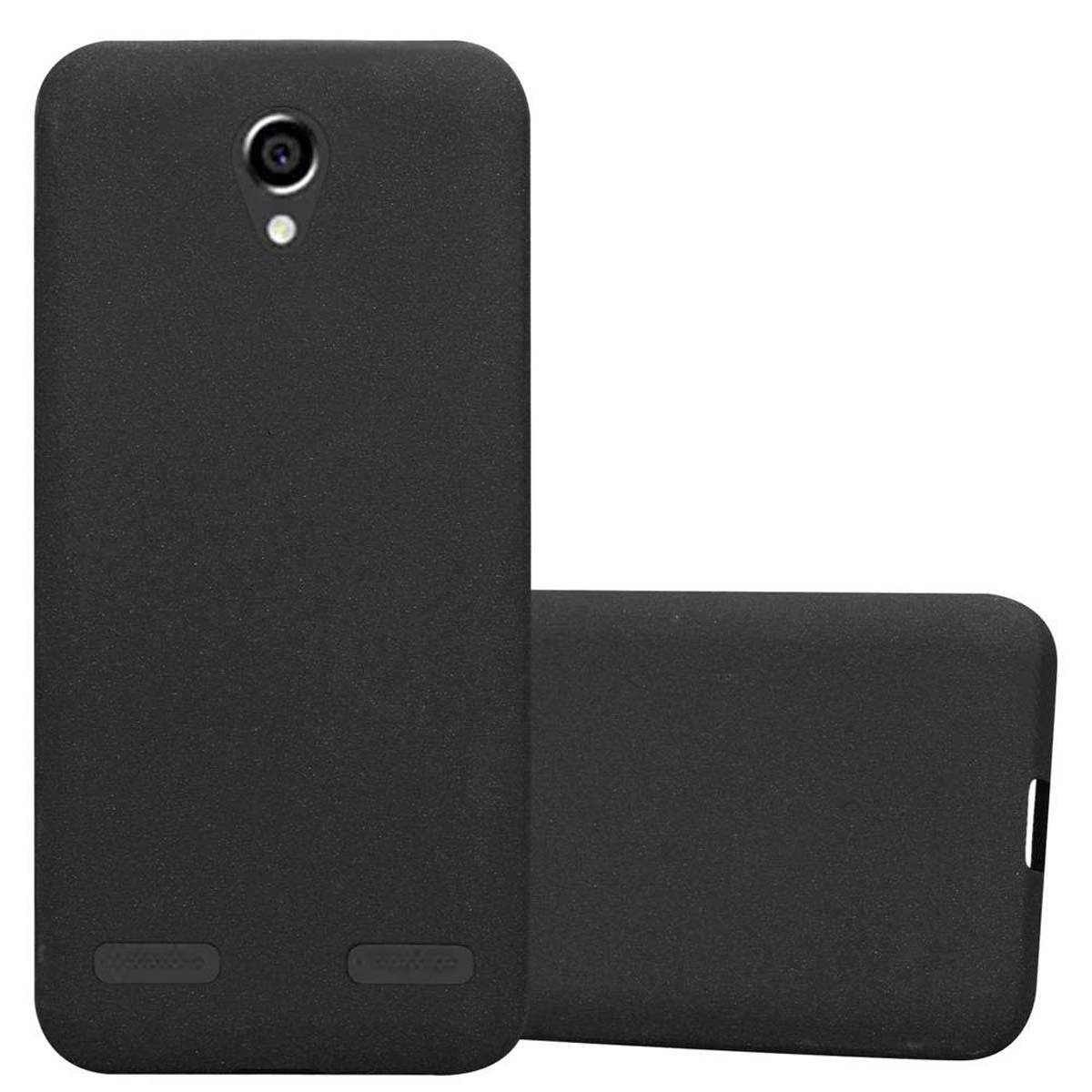 Cadorabo Schutzhülle für ZTE Blade L7 Hülle in Schwarz Handyhülle TPU Etui Cover Case