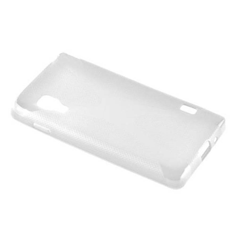 Cadorabo Schutzhülle für LG L5 II (2. SIM) Hülle in Transparent Handyhülle Case TPU Silikon Etui