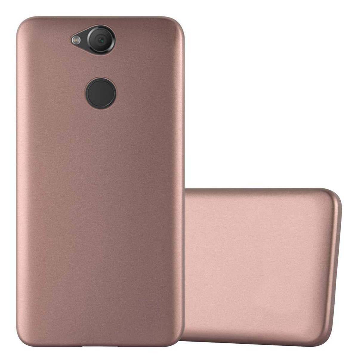 Cadorabo Schutzhülle für Sony Xperia XA2 Hülle in Rosa Handyhülle TPU Silikon Etui Cover Case
