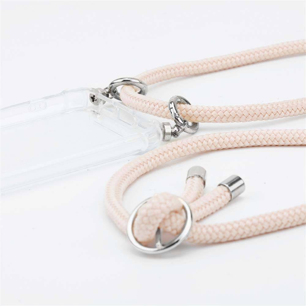 Cadorabo Schutzhülle für Samsung Galaxy S20 PLUS Hülle in Rosa Handy Kette Kordel abnehmbares Etui