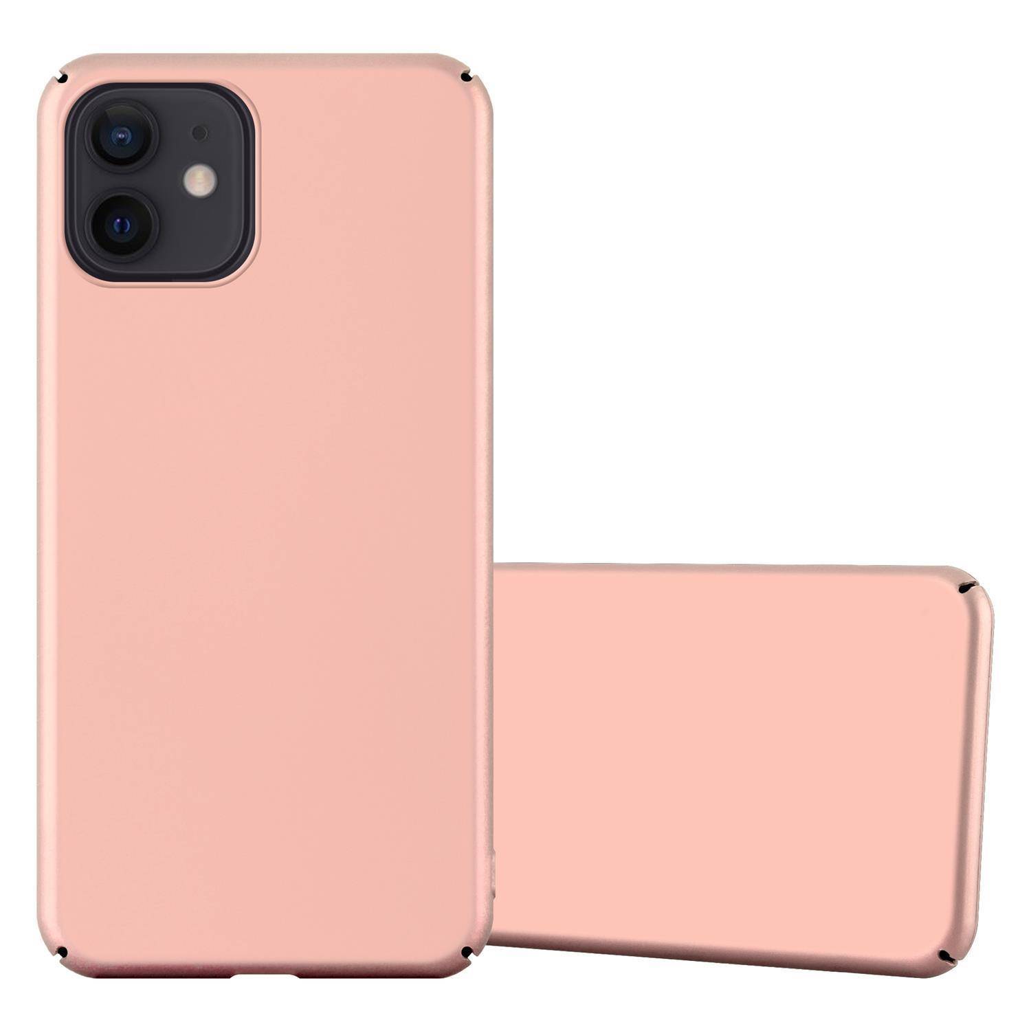 Cadorabo Hülle für Apple iPhone 12 PRO MAX Schutzhülle in Rosa Hard Case Handy Hülle Etui