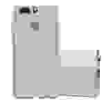 Cadorabo Hülle für Huawei P9 PLUS Schutzhülle in Silber Hard Case Handy Hülle Etui