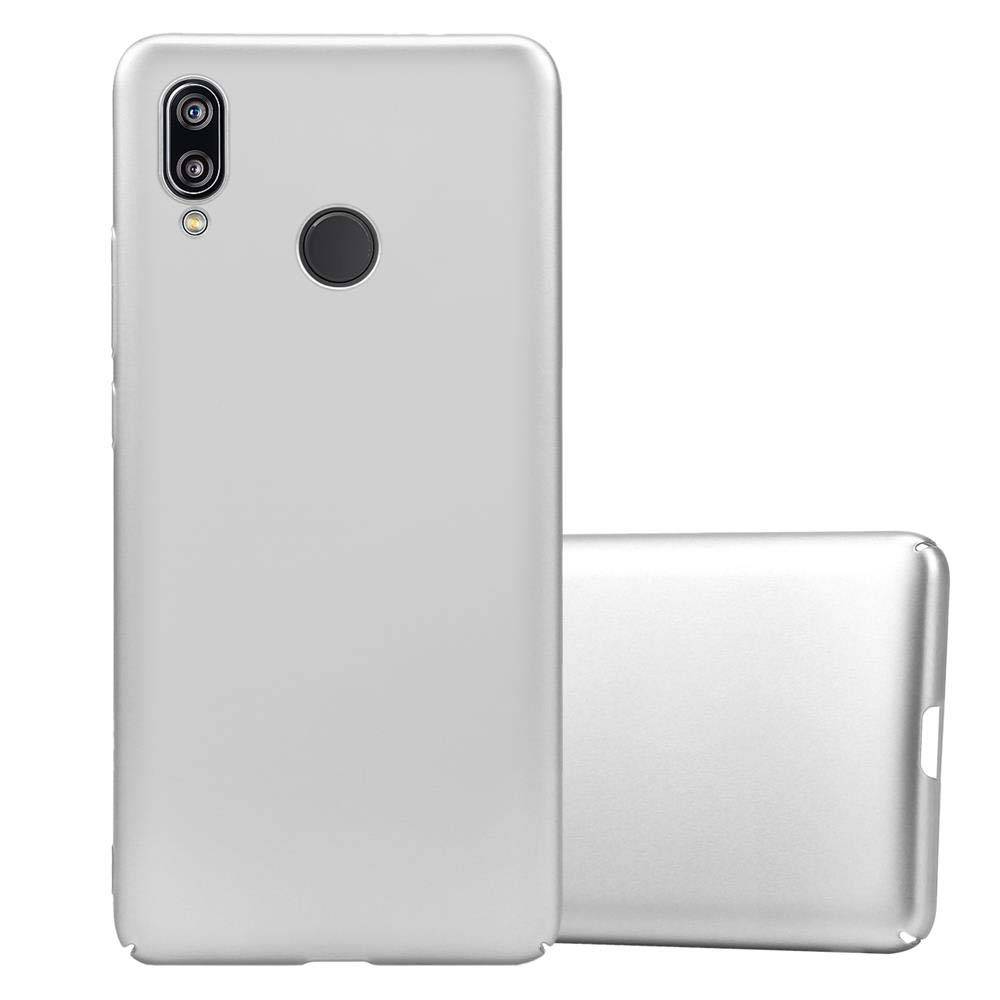 Cadorabo Hülle für Huawei P20 LITE 2018 / NOVA 3E Schutzhülle in Silber Hard Case Handy Hülle Etui