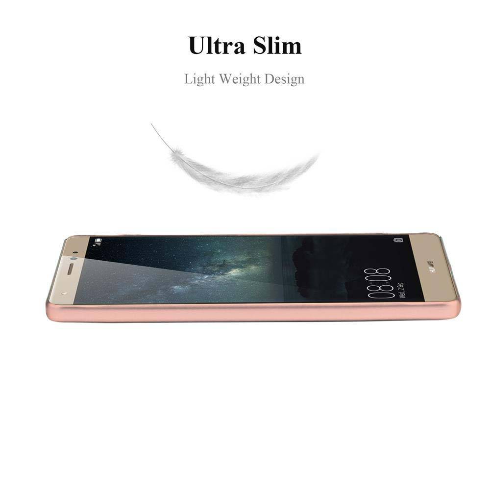Cadorabo Hülle für Huawei MATE S Schutzhülle in Rosa Hard Case Handy Hülle Etui