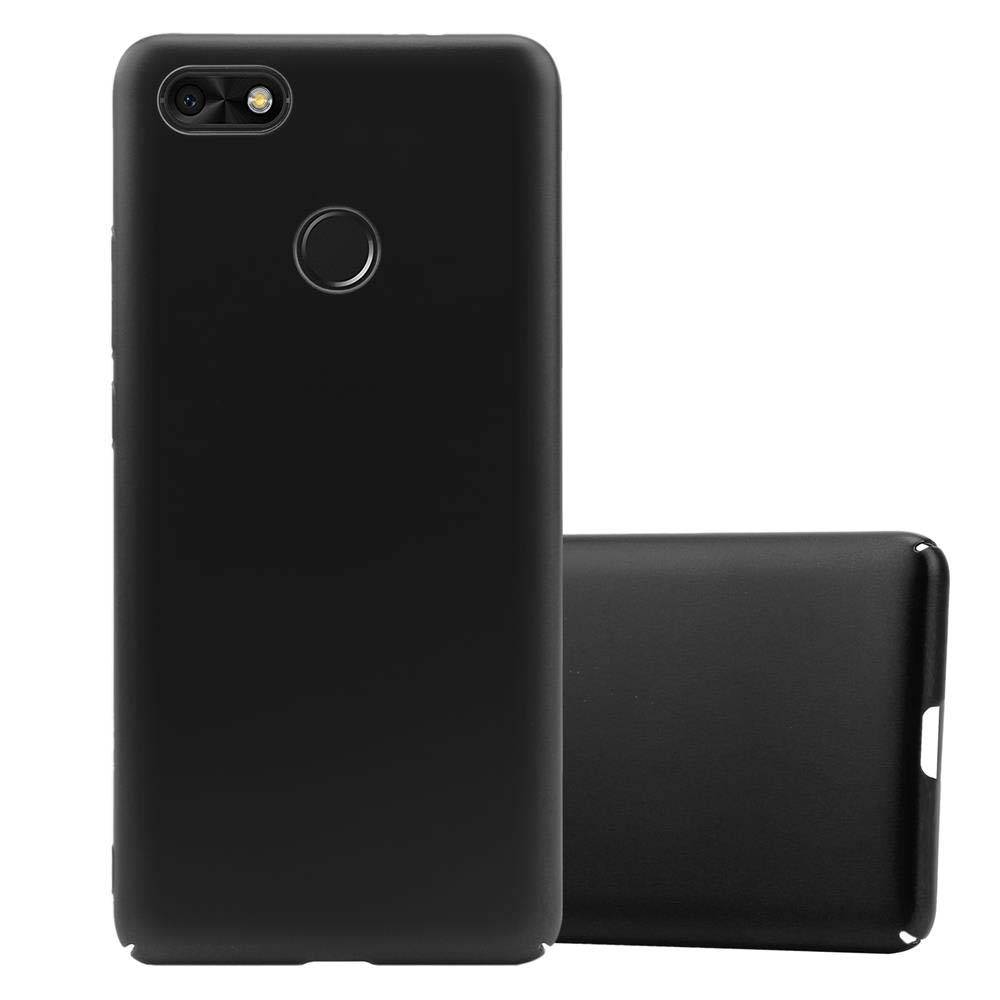 Cadorabo Hülle für Huawei Y6 PRO 2017 Schutzhülle in Schwarz Hard Case Handy Hülle Etui