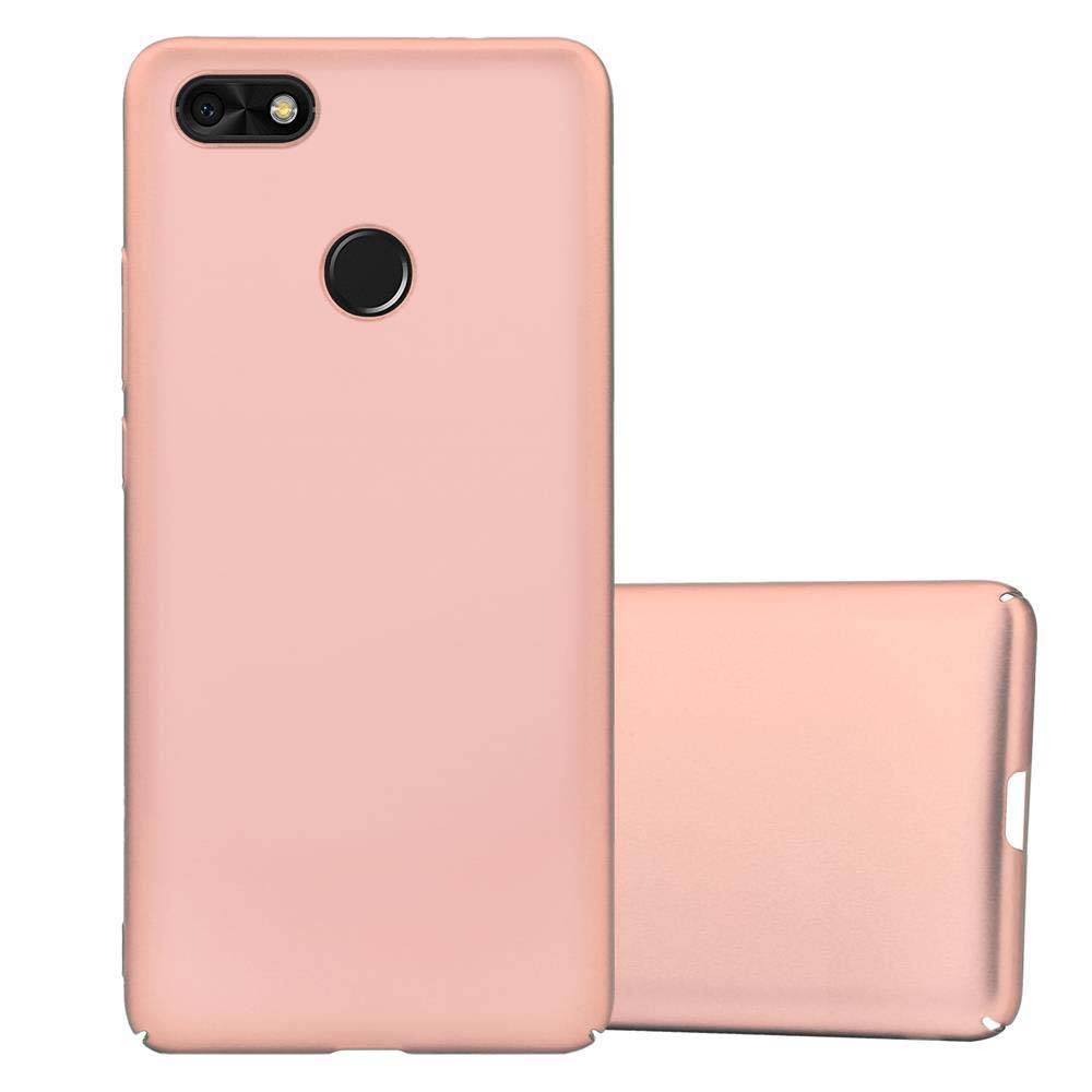 Cadorabo Hülle für Huawei Y6 PRO 2017 Schutzhülle in Rosa Hard Case Handy Hülle Etui