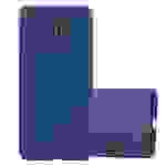 Cadorabo Hülle für Nokia 1 2018 Schutzhülle in Blau Hard Case Handy Hülle Etui