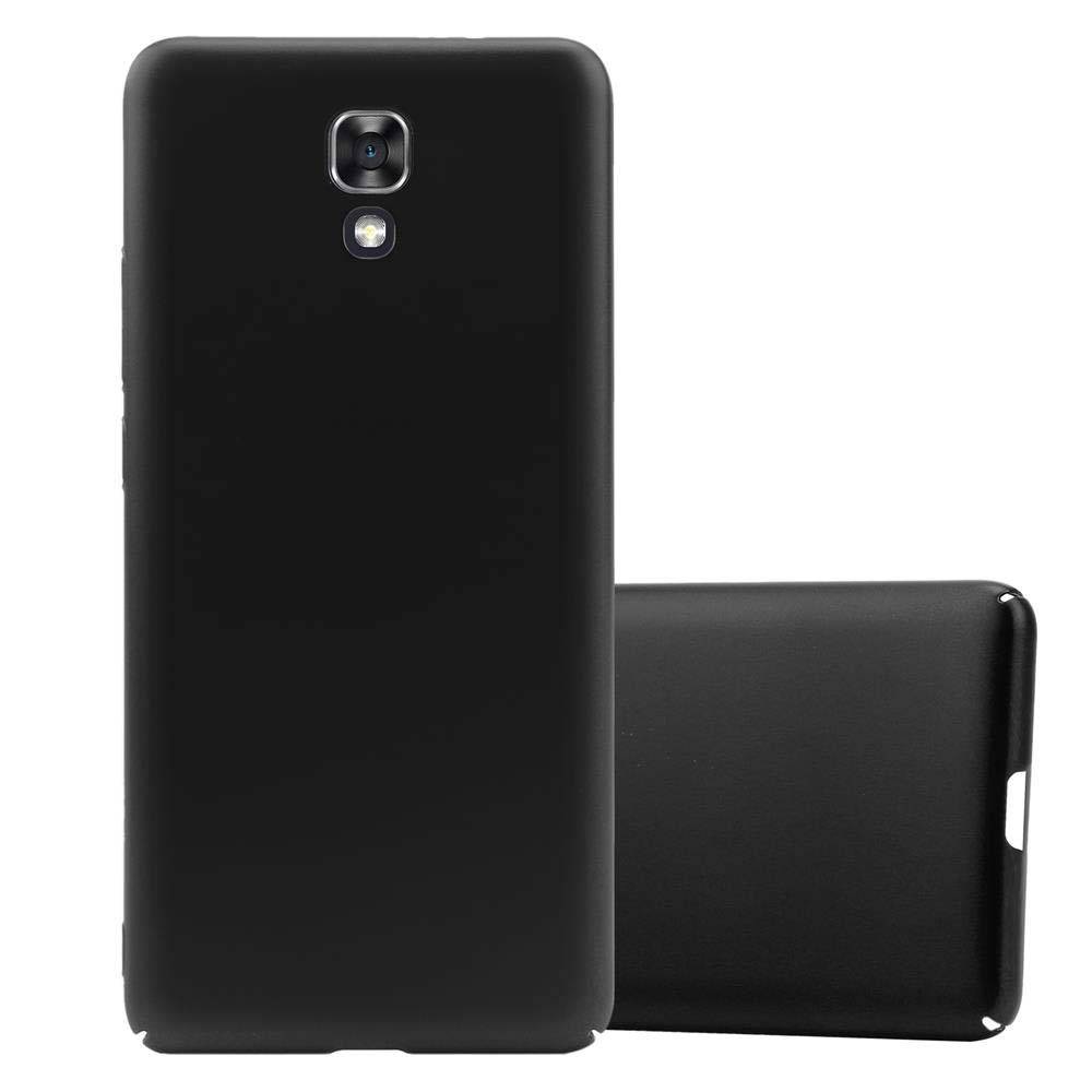 Cadorabo Hülle für LG X SCREEN Schutzhülle in Schwarz Hard Case Handy Hülle Etui