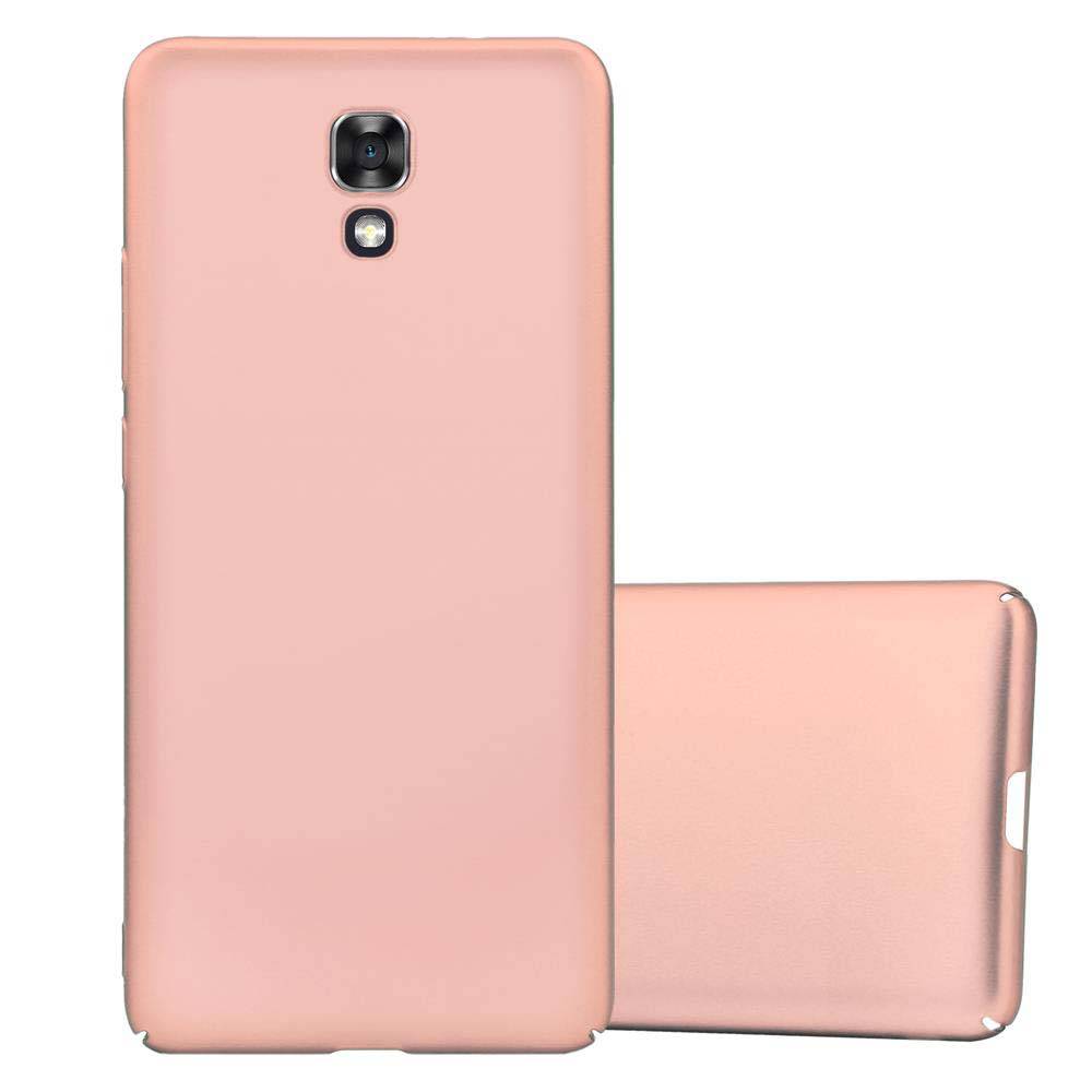 Cadorabo Hülle für LG X SCREEN Schutzhülle in Rosa Hard Case Handy Hülle Etui