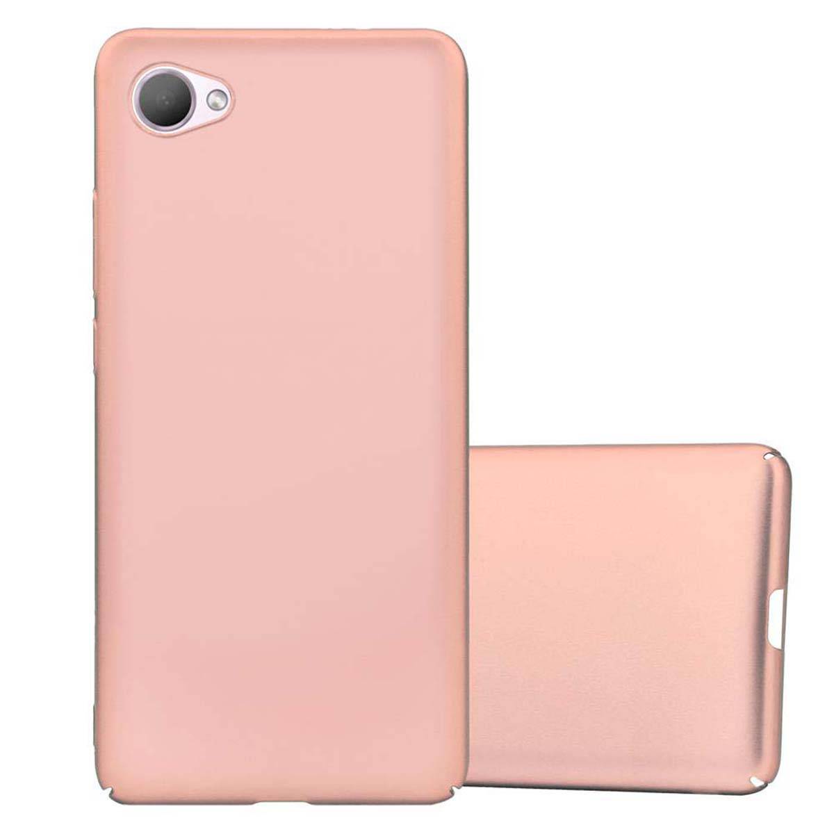 Cadorabo Hülle für HTC Desire 12 Schutzhülle in Rosa Hard Case Handy Hülle Etui