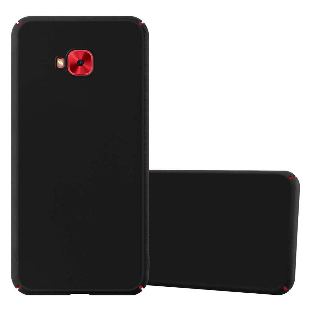 Cadorabo Hülle für Asus ZenFone 4 Selfie PRO Schutzhülle in Schwarz Hard Case Handy Hülle Etui