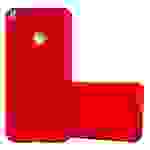 Cadorabo Hülle für Xiaomi Mi MAX 2 Schutzhülle in Rot Hard Case Handy Hülle Etui