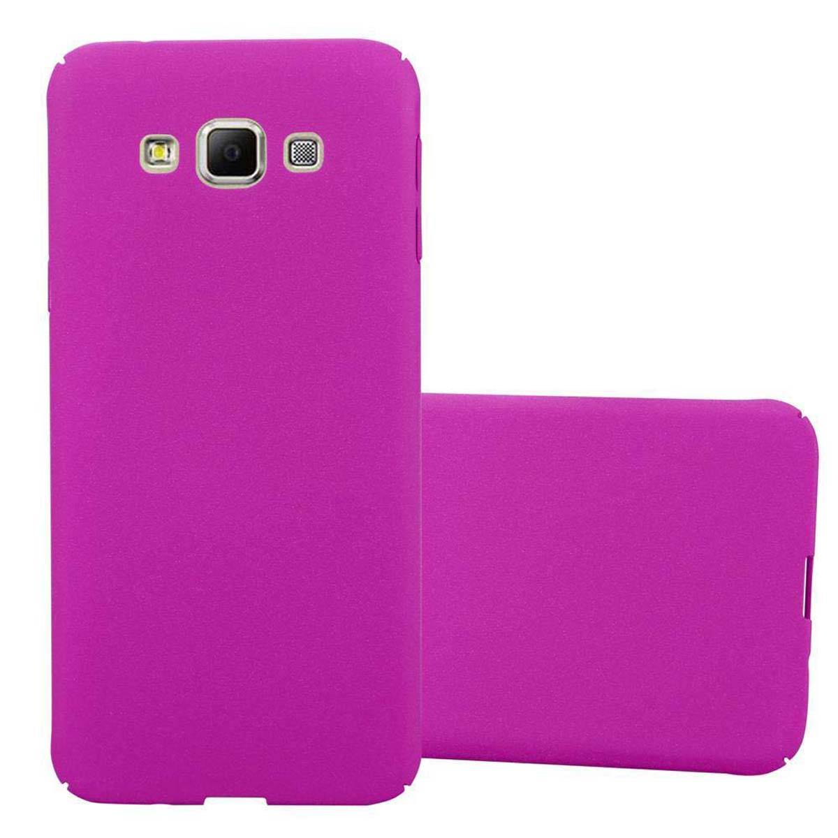 Cadorabo Schutzhülle für Samsung Galaxy A7 2015 Hülle in Pink Etui Hard Case Handyhülle Cover