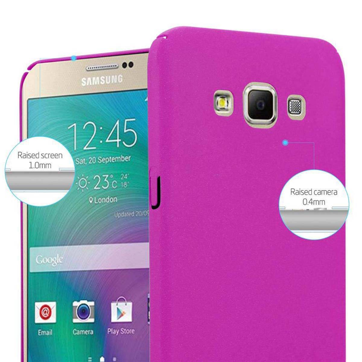 Cadorabo Schutzhülle für Samsung Galaxy A7 2015 Hülle in Pink Etui Hard Case Handyhülle Cover