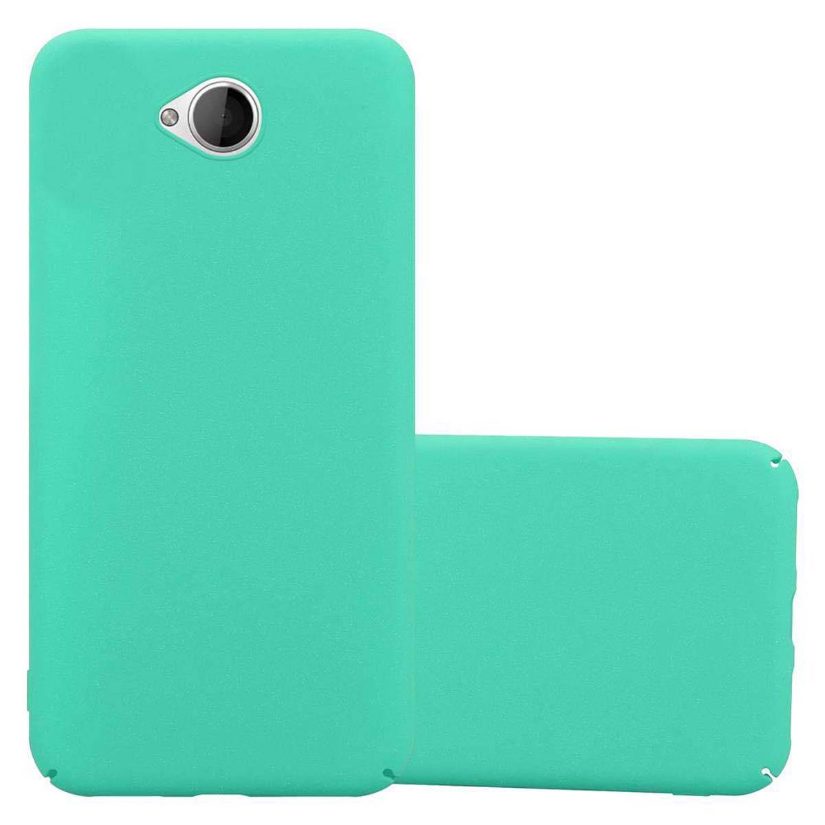 Cadorabo Schutzhülle für Nokia Lumia 650 Hülle in Grün Etui Hard Case Handyhülle Cover