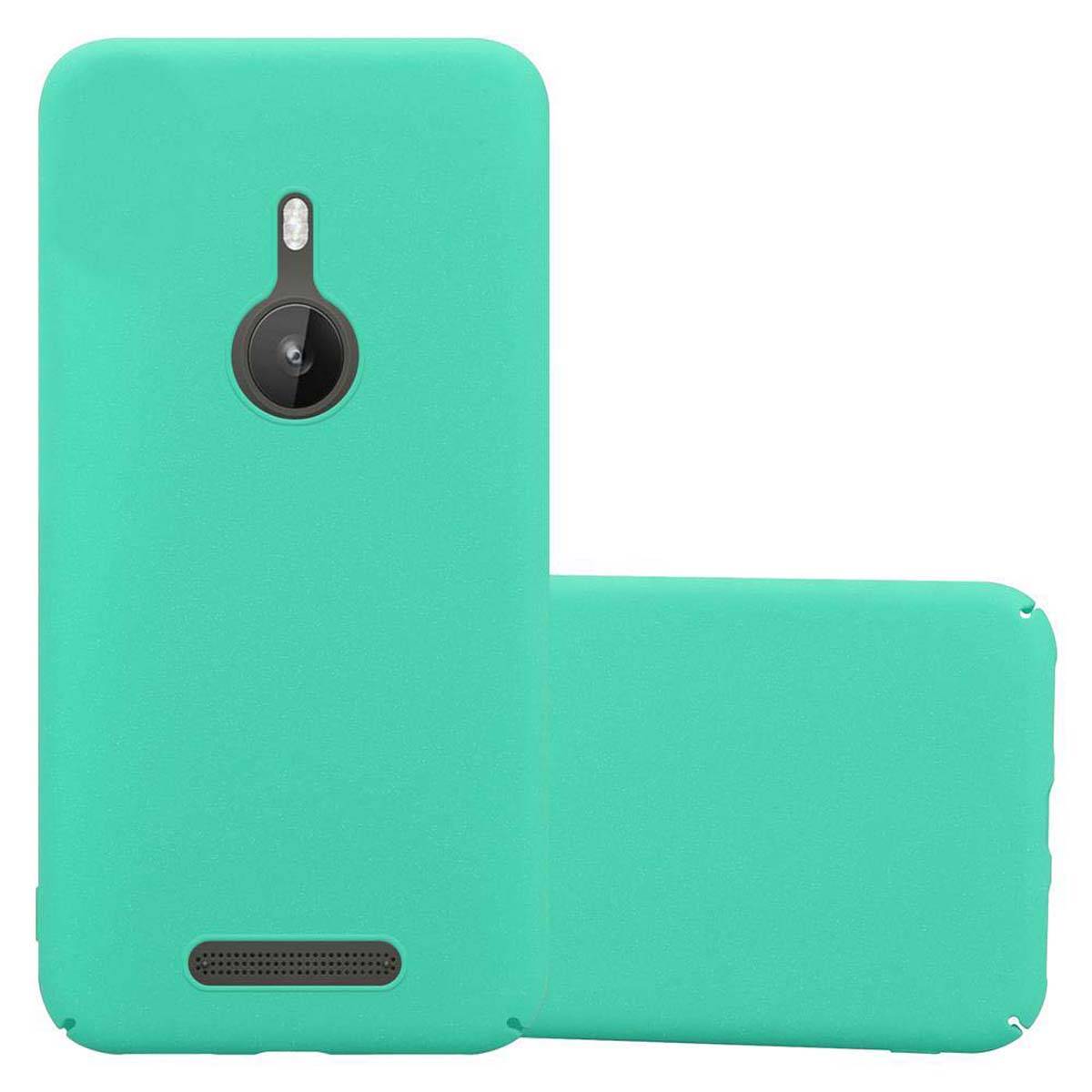 Cadorabo Schutzhülle für Nokia Lumia 925 Hülle in Grün Etui Hard Case Handyhülle Cover