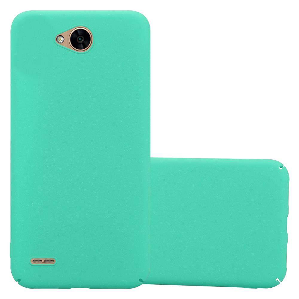 Cadorabo Schutzhülle für LG X POWER 2 Hülle in Grün Etui Hard Case Handyhülle Cover