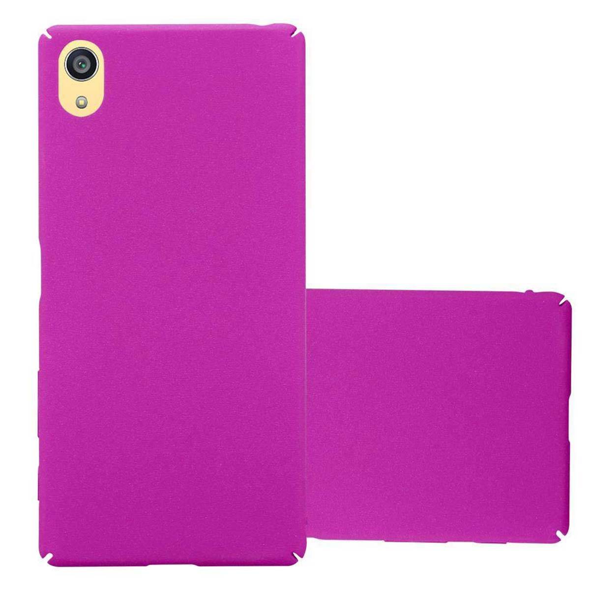 Cadorabo Schutzhülle für Sony Xperia Z5 PREMIUM Hülle in Pink Etui Hard Case Handyhülle Cover