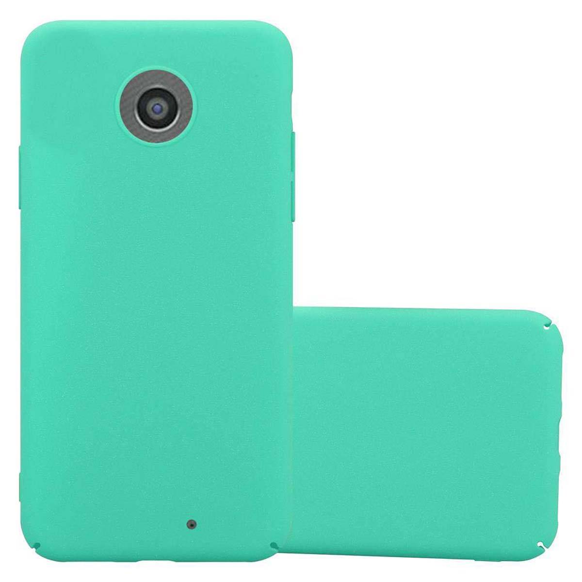 Cadorabo Schutzhülle für Motorola MOTO G2 Hülle in Grün Etui Hard Case Handyhülle Cover