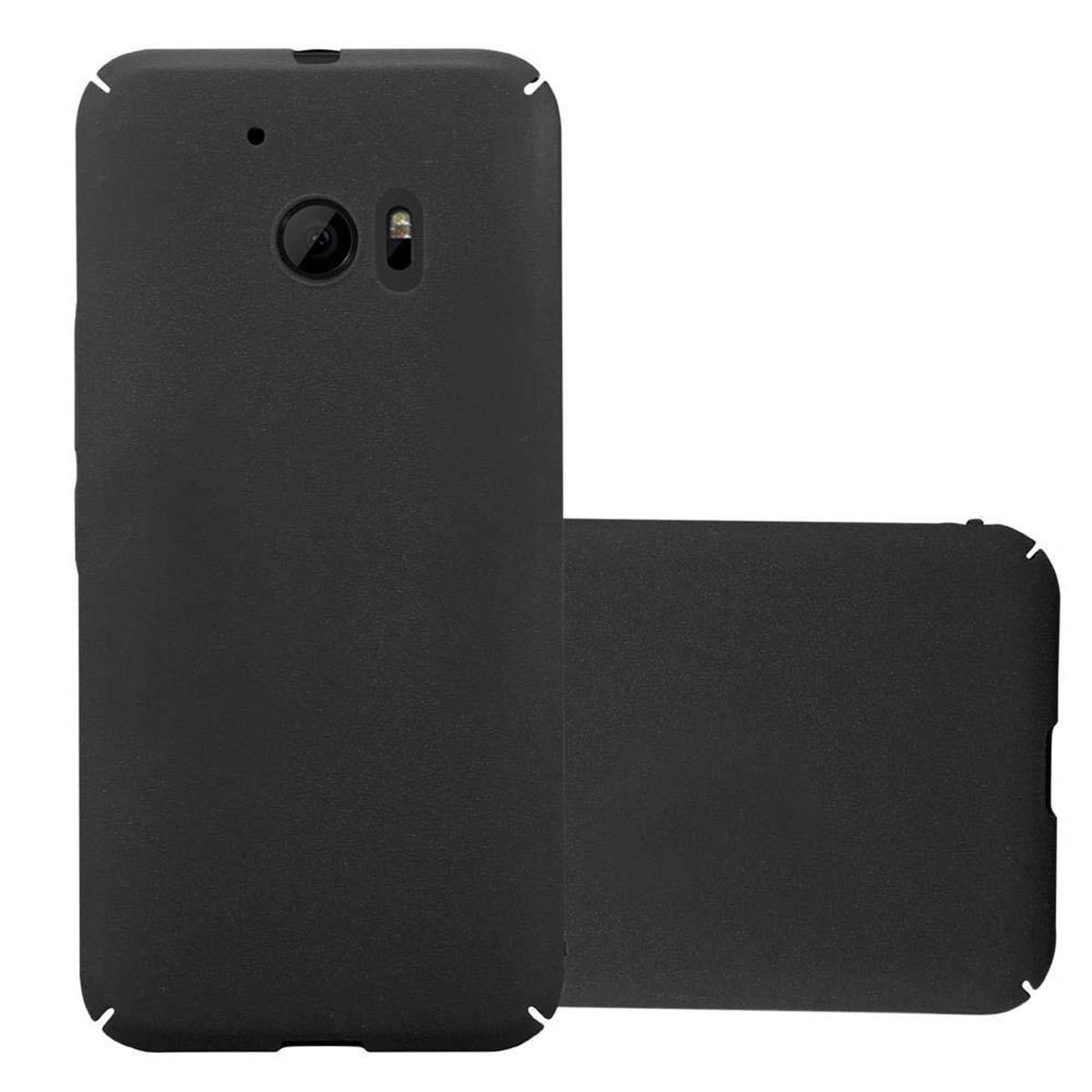 Cadorabo Schutzhülle für HTC ONE M10 Hülle in Schwarz Etui Hard Case Handyhülle Cover