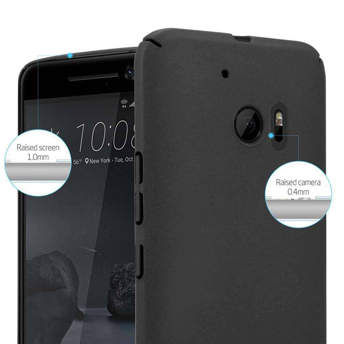 Cadorabo Schutzhülle für HTC ONE M10 Hülle in Schwarz Etui Hard Case Handyhülle Cover