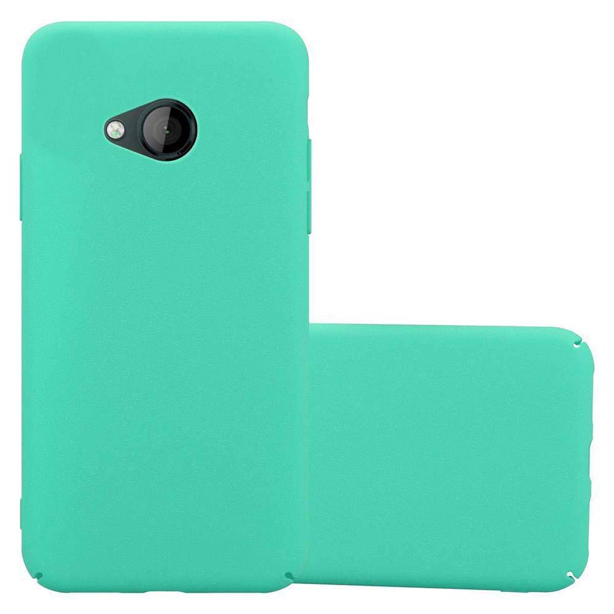 Cadorabo Schutzhülle für HTC U PLAY Hülle in Grün Etui Hard Case Handyhülle Cover