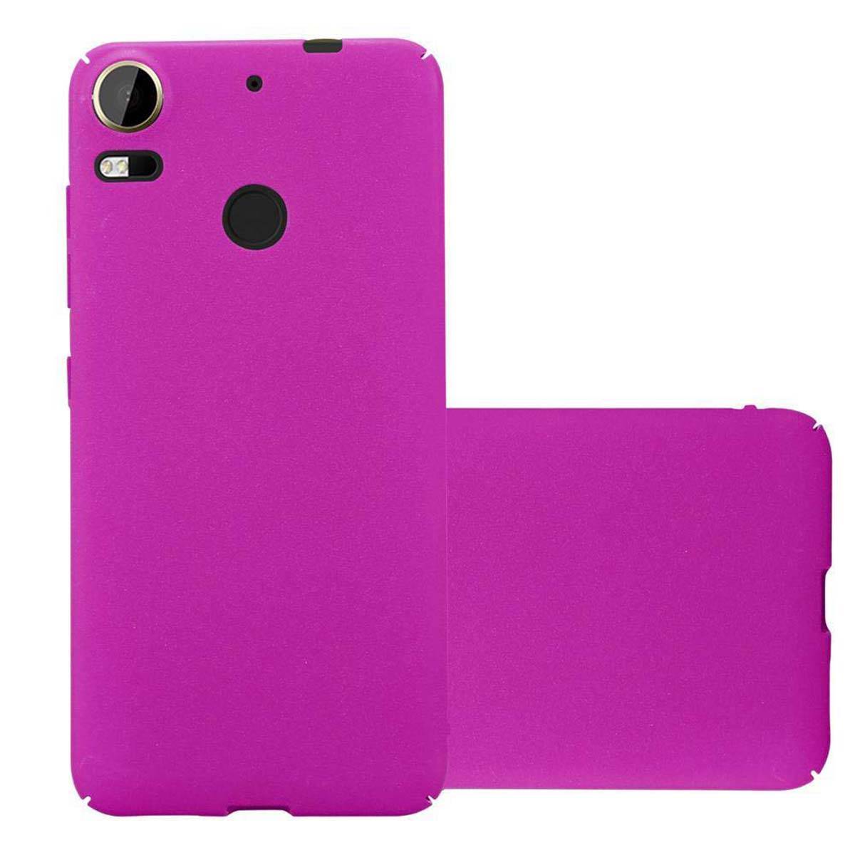 Cadorabo Schutzhülle für HTC Desire 10 PRO Hülle in Pink Etui Hard Case Handyhülle Cover