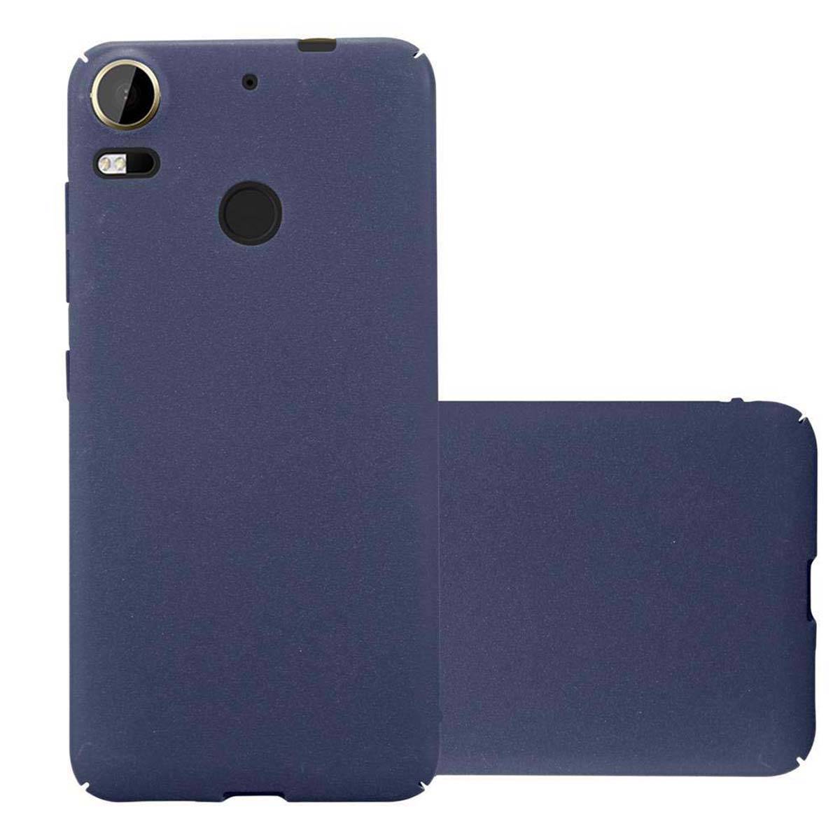 Cadorabo Schutzhülle für HTC Desire 10 PRO Hülle in Blau Etui Hard Case Handyhülle Cover