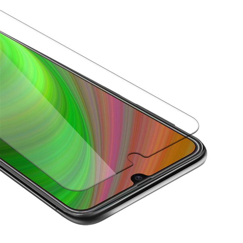 Cadorabo Panzer Folie für Samsung Galaxy M21 Schutzfolie in Weiß Gehärtetes Tempered Display-Schutzglas