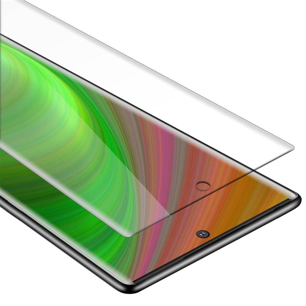 Cadorabo Panzer Folie für Samsung Galaxy NOTE 10 PLUS Schutzfolie in Transparent Gehärtetes Tempered Display-Schutzglas