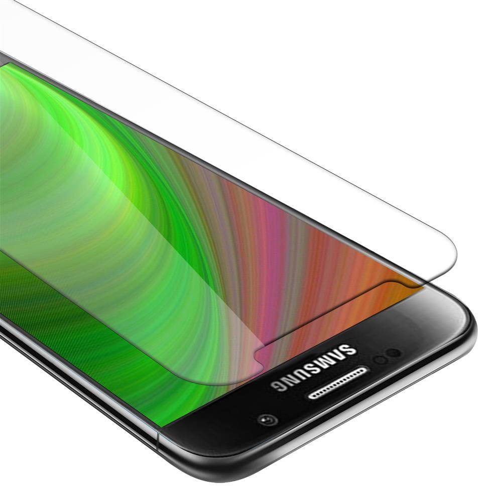 Cadorabo Panzer Folie für Samsung Galaxy S6 - Schutzfolie in KRISTALL KLAR - Gehärtetes (Tempered) Display-Schutzglas in 9H Härte mit 3D Touch Komp