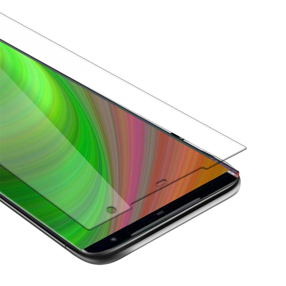 Cadorabo Panzer Folie für Sony Xperia XZ1S Schutzfolie in Transparent Gehärtetes Tempered Display-Schutzglas