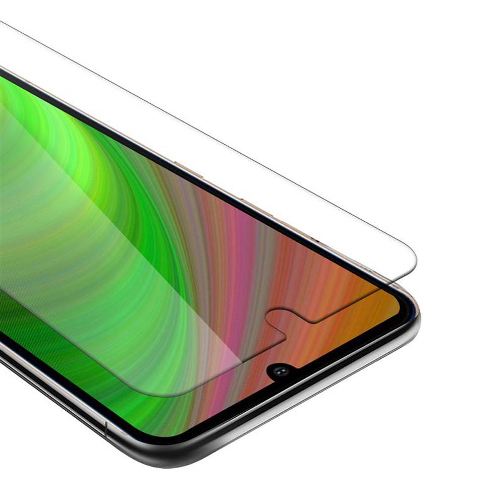 Cadorabo Panzer Folie für LG V60 thinq Schutzfolie in Weiß Gehärtetes Tempered Display-Schutzglas