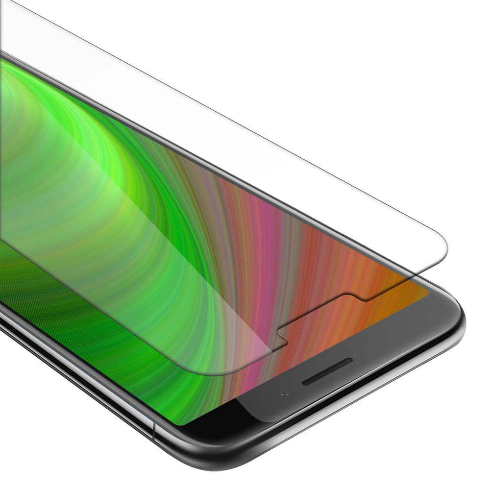 Cadorabo Panzer Folie für HTC Desire 12 Schutzfolie in Transparent Gehärtetes Tempered Display-Schutzglas
