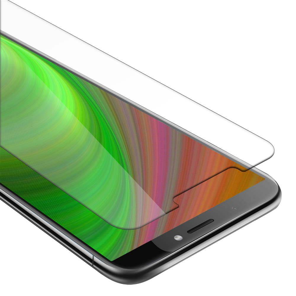 Cadorabo Panzer Folie für HTC Desire 12 PLUS Schutzfolie in Transparent Gehärtetes Tempered Display-Schutzglas
