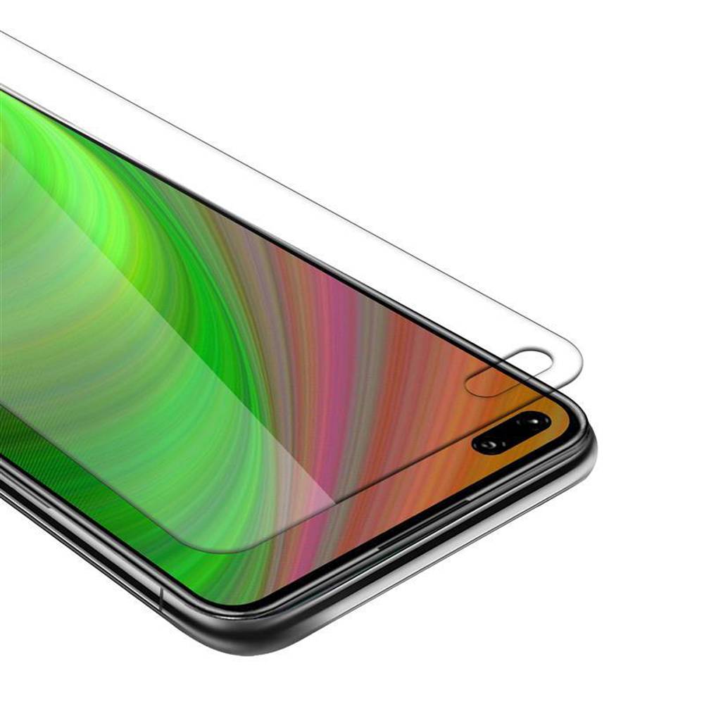 Cadorabo Panzer Folie für Honor view 30 pro Schutzfolie in Weiß Gehärtetes Tempered Display-Schutzglas