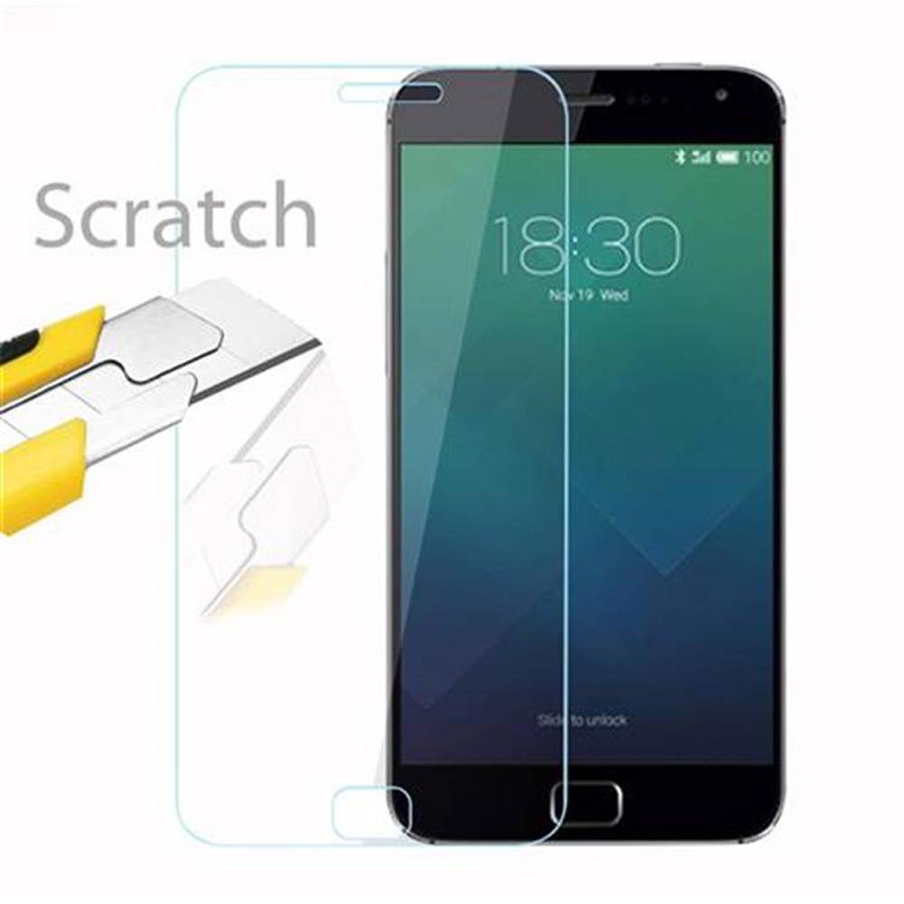 Cadorabo Panzer Folie für MEIZU MX 4 PRO Schutzfolie in Transparent Gehärtetes Tempered Display-Schutzglas