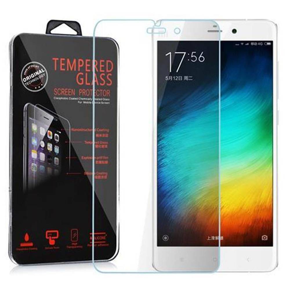 Cadorabo Panzer Folie für Xiaomi Note Schutzfolie in Transparent Gehärtetes Tempered Display-Schutzglas