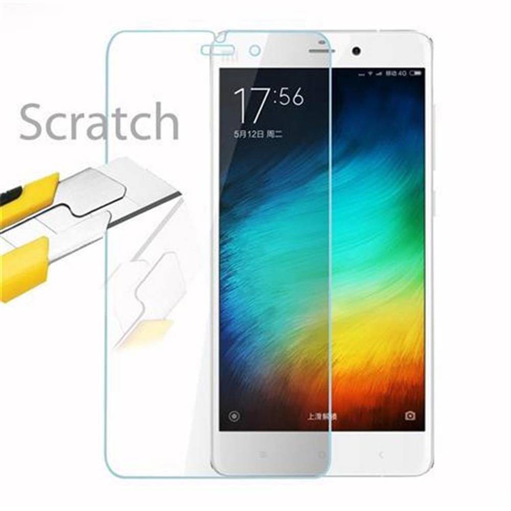 Cadorabo Panzer Folie für Xiaomi Note Schutzfolie in Transparent Gehärtetes Tempered Display-Schutzglas