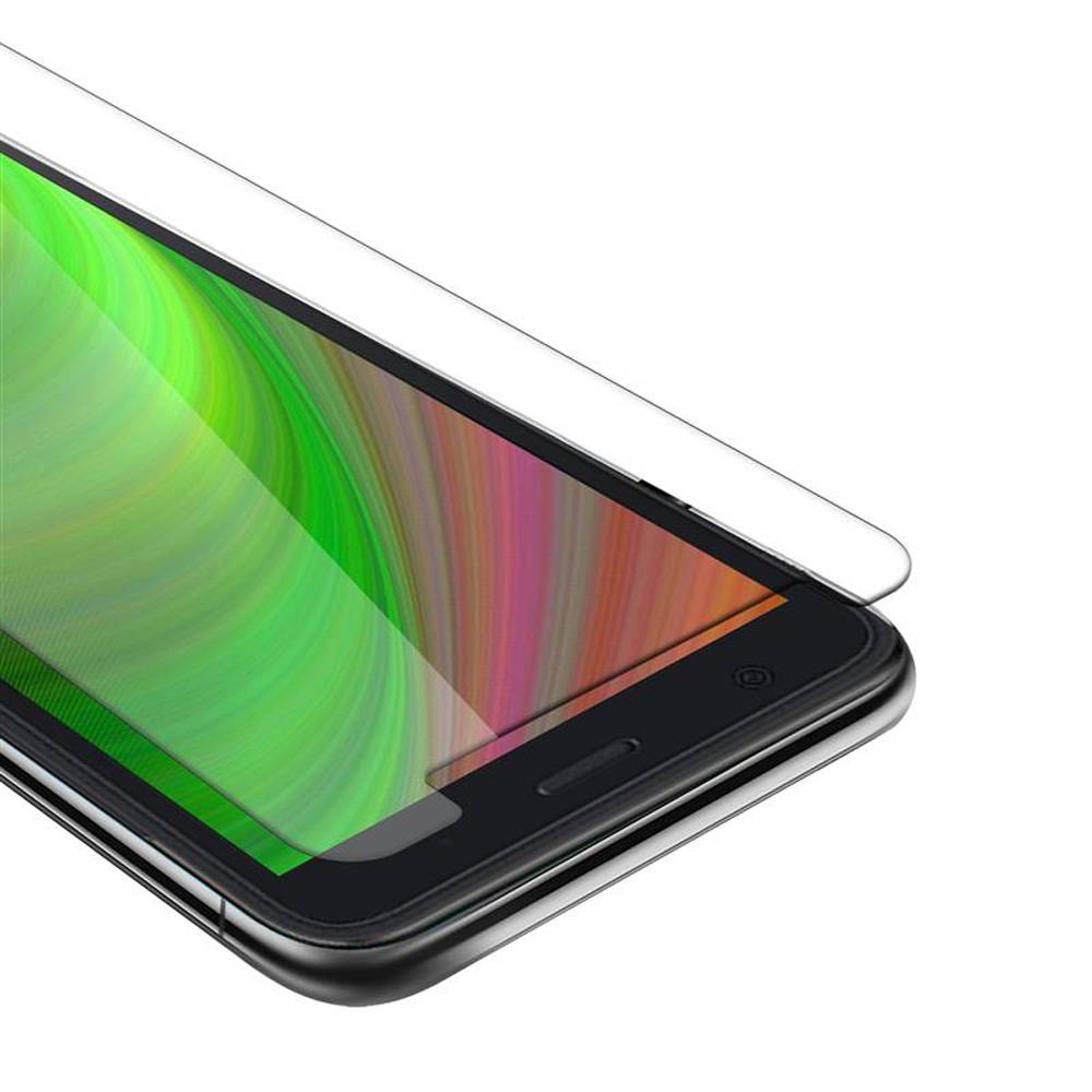 Cadorabo Panzer Folie für ZTE Blade A3 2019 Schutzfolie in Transparent Gehärtetes Tempered Display-Schutzglas