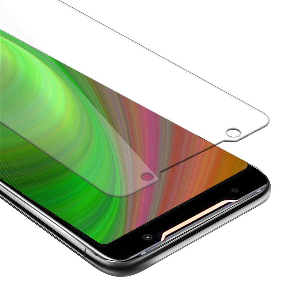 Cadorabo Panzer Folie für Asus ROG Phone 2 Schutzfolie in Transparent Gehärtetes Tempered Display-Schutzglas