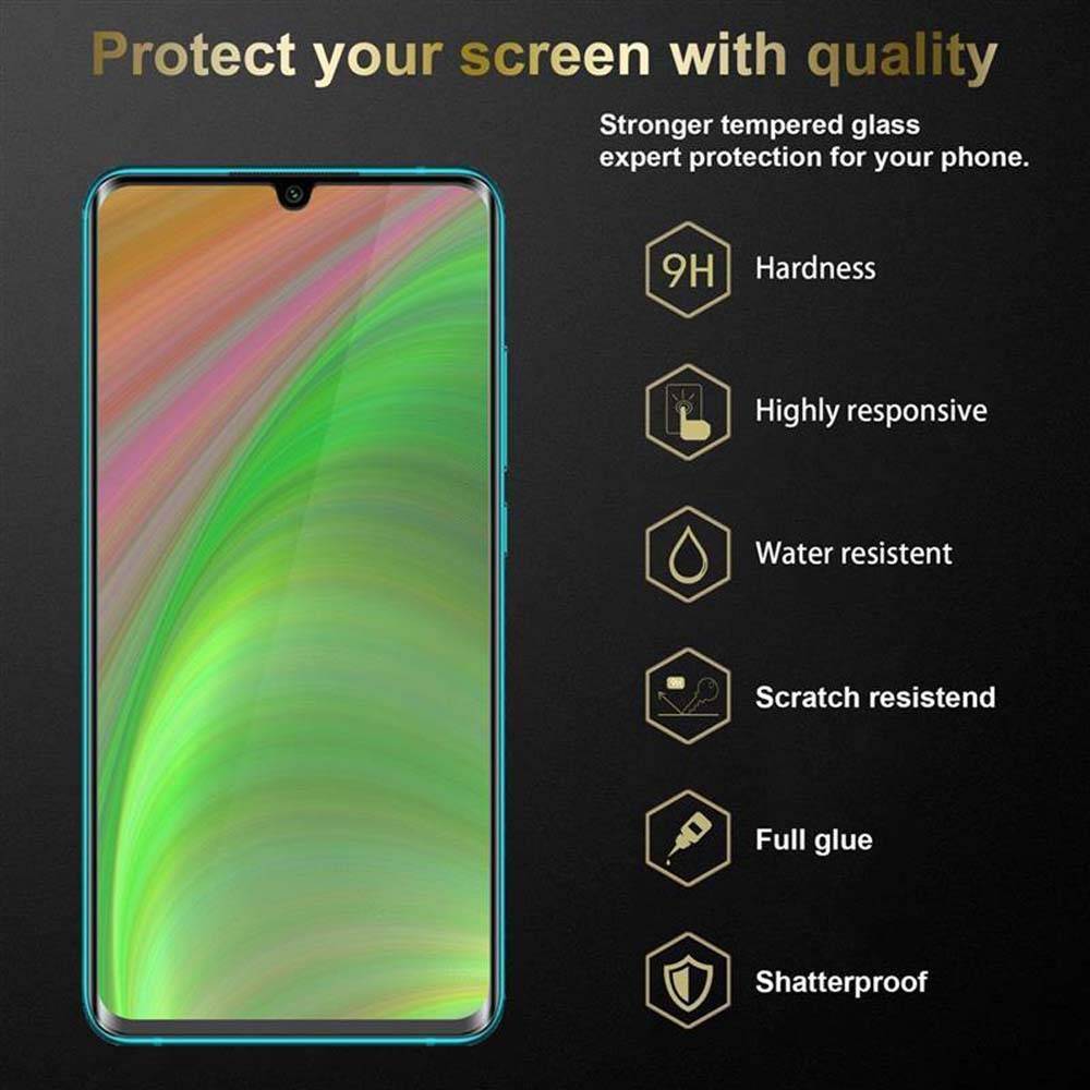 Cadorabo Panzer Folie für Xiaomi RedMi Note 10 Schutzfolie in Transparent Gehärtetes Tempered Display-Schutzglas