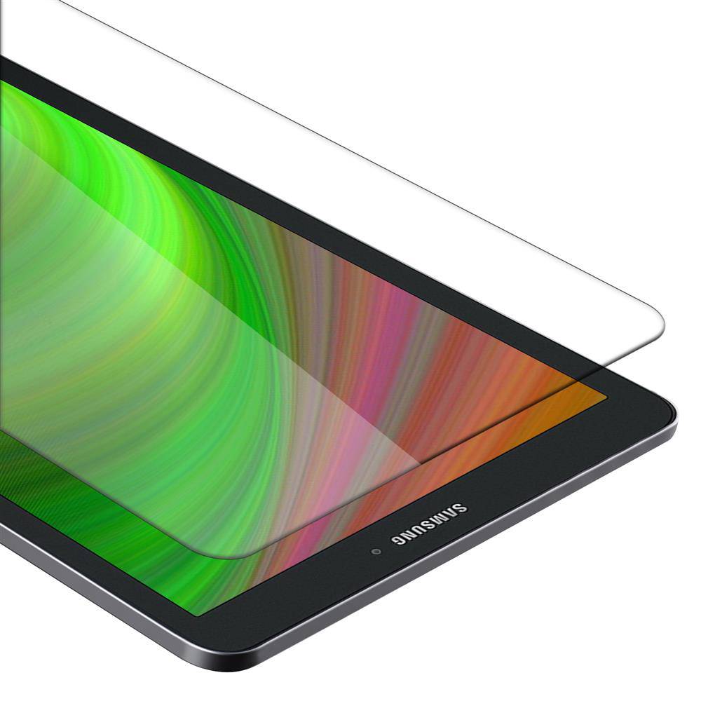 Cadorabo Panzer Folie für Samsung Galaxy Tab E (9.6" Zoll) SM-T561 / T560 in Transparent Schutzfolie Tablet Gehärtetes