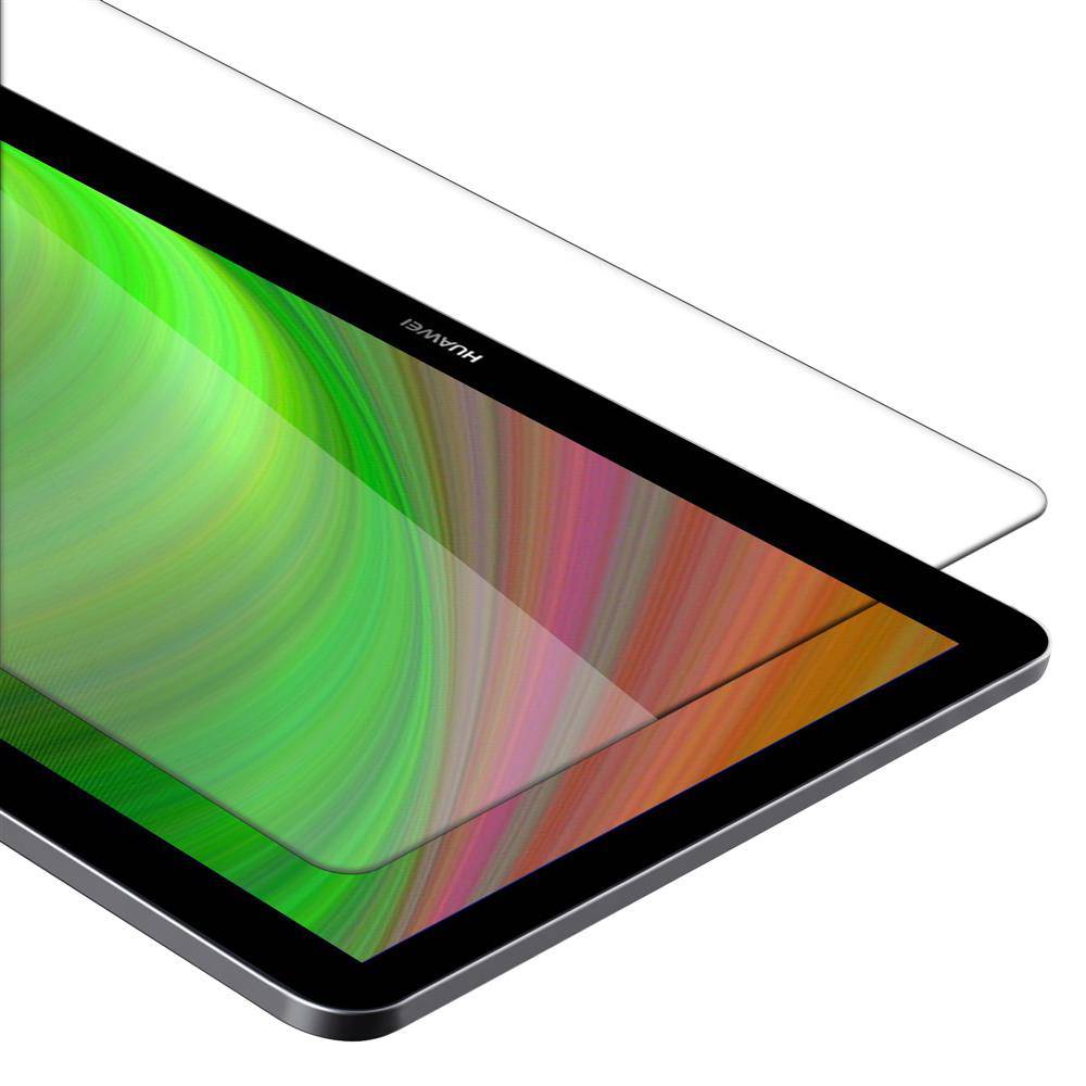 Cadorabo Panzer Folie für Huawei MediaPad T3 10 (9.6" Zoll) in Transparent Schutzfolie Tablet Gehärtetes Tempered