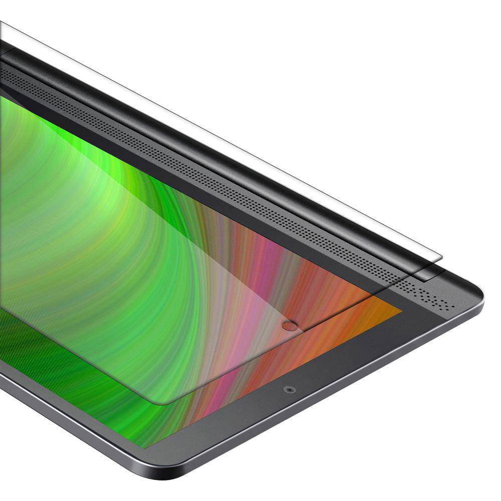 Cadorabo Panzer Folie für Lenovo Yoga Tab 3 Plus (10.1" Zoll) in Transparent Schutzfolie Tablet Gehärtetes Tempered